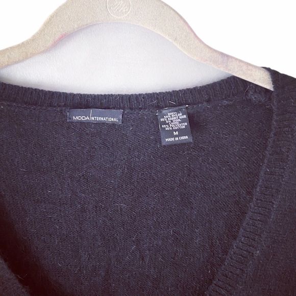 MODA International Black Sweater Dress - Picture 3 of 5